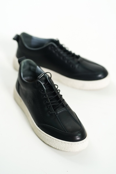 Mubaino 4500-SB Hakiki Deri Beyaz Erkek Spor Ayakkabı & Sneaker - 1