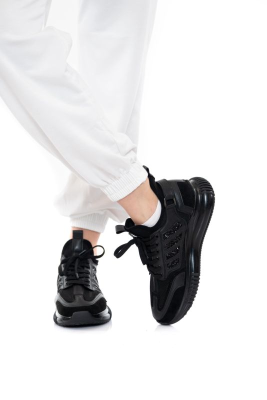 Mubiano 107-S Siyah Kadın Spor Ayakkabı & Sneaker - 2