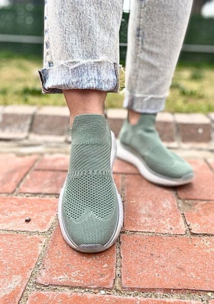 Mubiano 108-Y Yeşil Kadın Spor Ayakkabı & Sneaker 