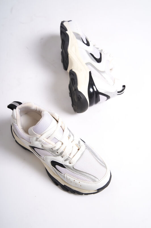 Mubiano 266-B Beyaz Kadın Spor Ayakkabı & Sneaker - 3