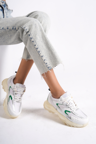 Mubiano 266-Y Yeşil Kadın Spor Ayakkabı & Sneaker 