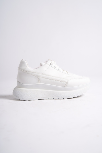 Mubiano 316-B Beyaz Kadın Spor Ayakkabı & Sneaker - 12