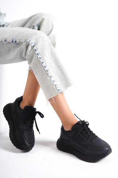 Mubiano 316-S Siyah Kadın Spor Ayakkabı & Sneaker 