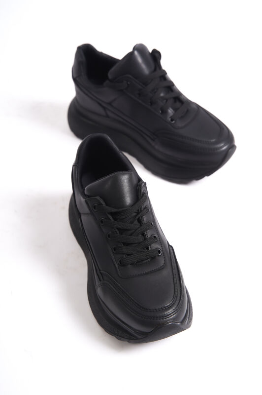 Mubiano 316-S Siyah Kadın Spor Ayakkabı & Sneaker - 7