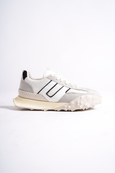 Mubiano 559-BS Beyaz/Siyah Kadın Spor Ayakkabı & Sneaker - 2