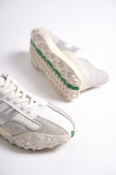 Mubiano 559-GMSB Gümüş/Beyaz Kadın Spor Ayakkabı & Sneaker - 6
