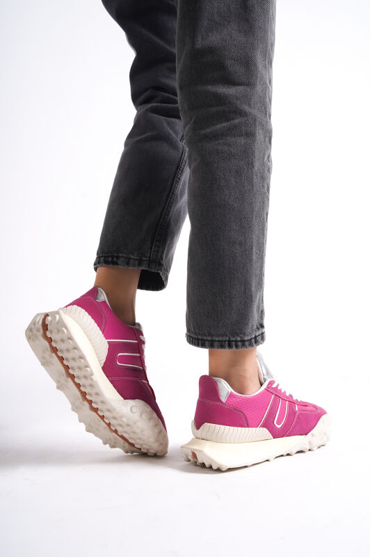 Mubiano 559-PMB Pembe Kadın Spor Ayakkabı & Sneaker - 5