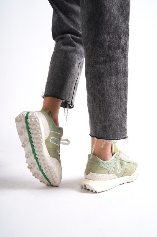 Mubiano 559-Y Yeşil Kadın Spor Ayakkabı & Sneaker - 3