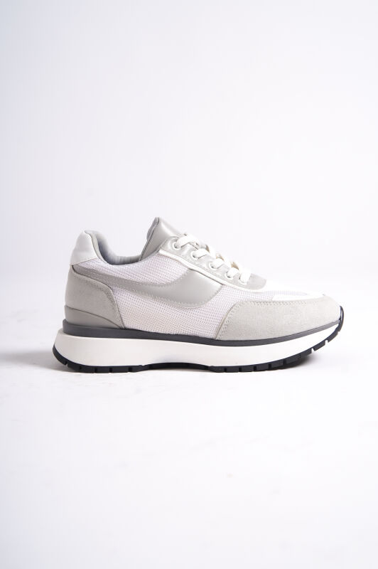 Mubiano 600-GRB Gri/Beyaz Kadın Spor Ayakkabı & Sneaker - 4