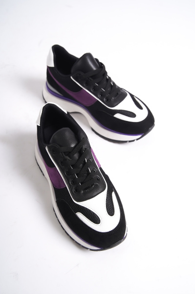 Mubiano 600-MRS Mor/Siyah Kadın Spor Ayakkabı & Sneaker - 3