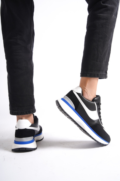 Mubiano 600-SB Siyah/Beyaz Kadın Spor Ayakkabı & Sneaker - 2