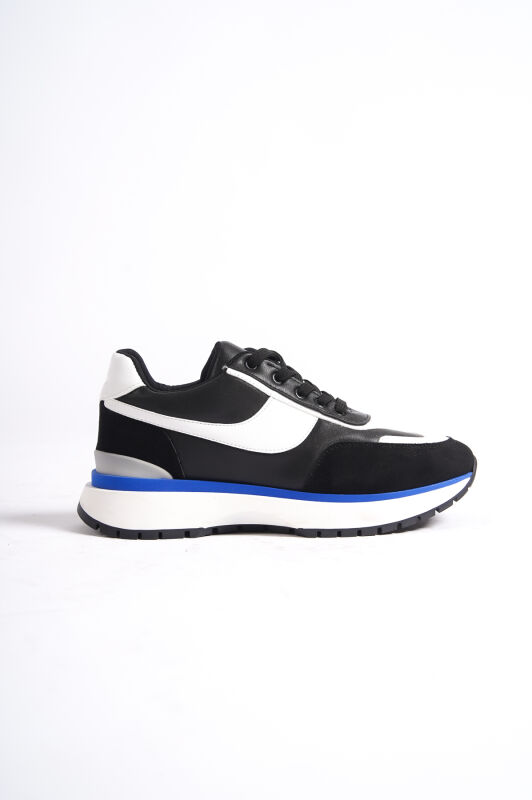 Mubiano 600-SB Siyah/Beyaz Kadın Spor Ayakkabı & Sneaker - 3