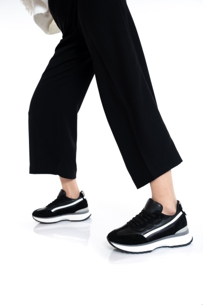 Mubiano 601-S Siyah Kadın Spor Ayakkabı & Sneaker - 2