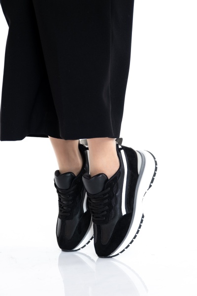 Mubiano 601-S Siyah Kadın Spor Ayakkabı & Sneaker - 3