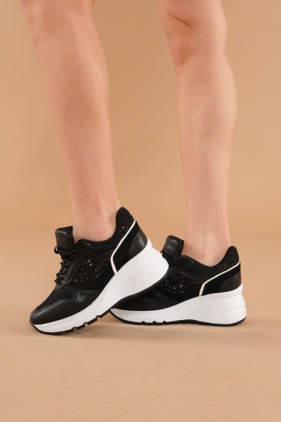Mubiano 910-S Siyah Kadın Spor Ayakkabı & Sneaker - 1