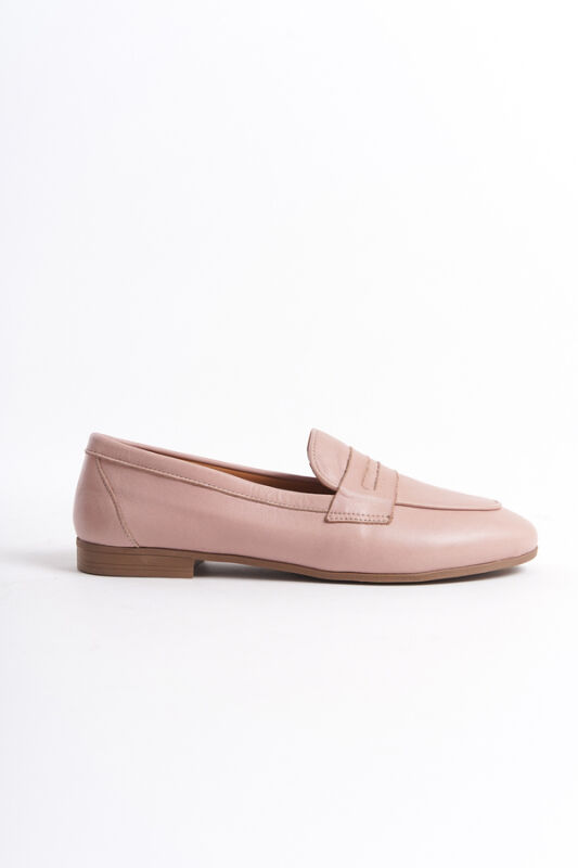 Mubiano Collection Kadın Deri Loafer & Babet Pudra -MCMNG12103-PD - 9