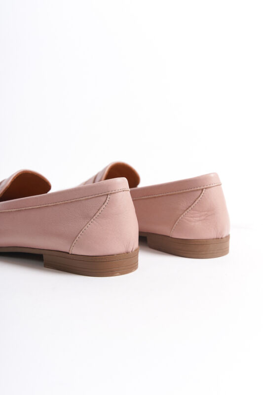 Mubiano Collection Kadın Deri Loafer & Babet Pudra -MCMNG12103-PD - 12