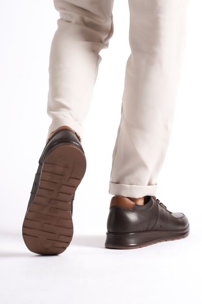 Mubiano EST8500-KH İç Dış Hakiki Deri Erkek Loafer & Spor Ayakkabı - 2