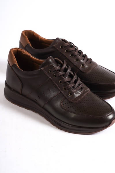 Mubiano EST8500-KH İç Dış Hakiki Deri Erkek Loafer & Spor Ayakkabı - 3