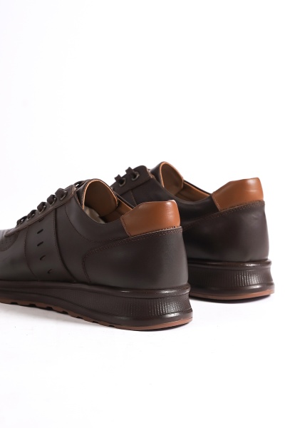 Mubiano EST8500-KH İç Dış Hakiki Deri Erkek Loafer & Spor Ayakkabı - 4