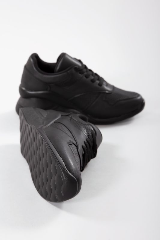 Mubiano Forli Siyah Kadın Spor Ayakkabı - 4