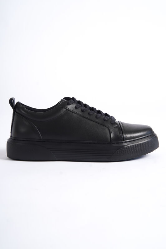 Mubiano M3-SS Siyah/Siyah Hakiki Deri Erkek Spor Ayakkabı & Sneaker - 2